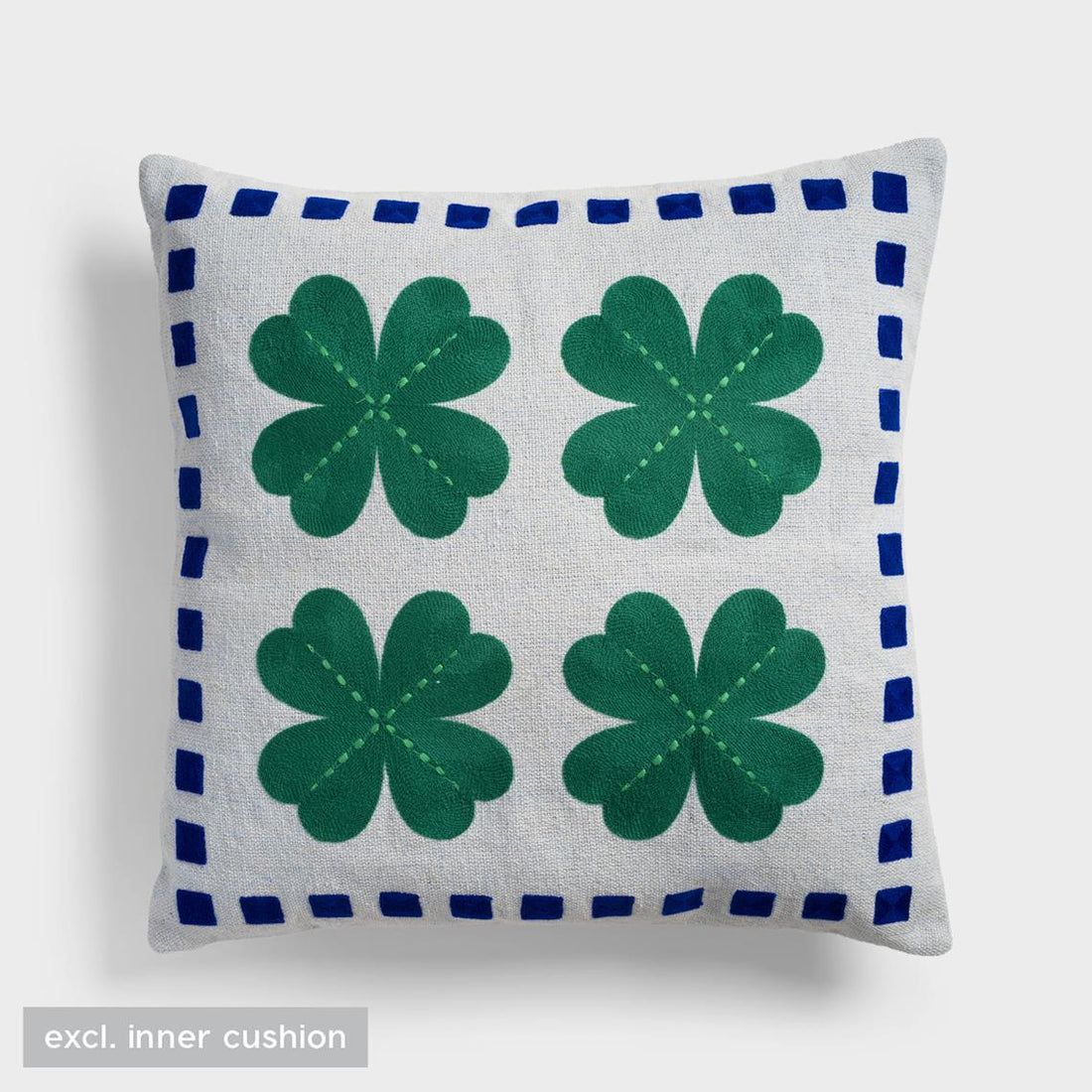 Klevering cushion patch clover 50x50