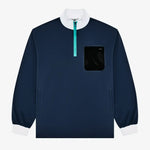 Malbon CASCADE WINDSHIRT - MIDNIGHT
