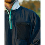 Malbon CASCADE WINDSHIRT - MIDNIGHT