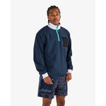 Malbon CASCADE WINDSHIRT - MIDNIGHT