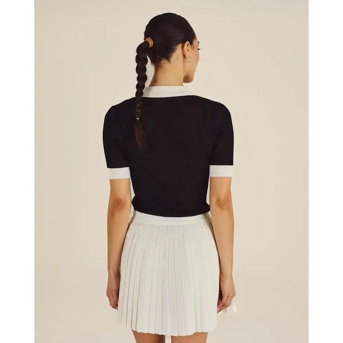 Malbon MELANY POLO - BLACK ONYX