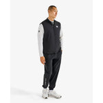 MALBON PERFORMANCE RIBBED PANEL VEST - BLACK