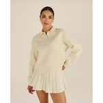 Malbon TERESA SWEATSHIRT - CREAM