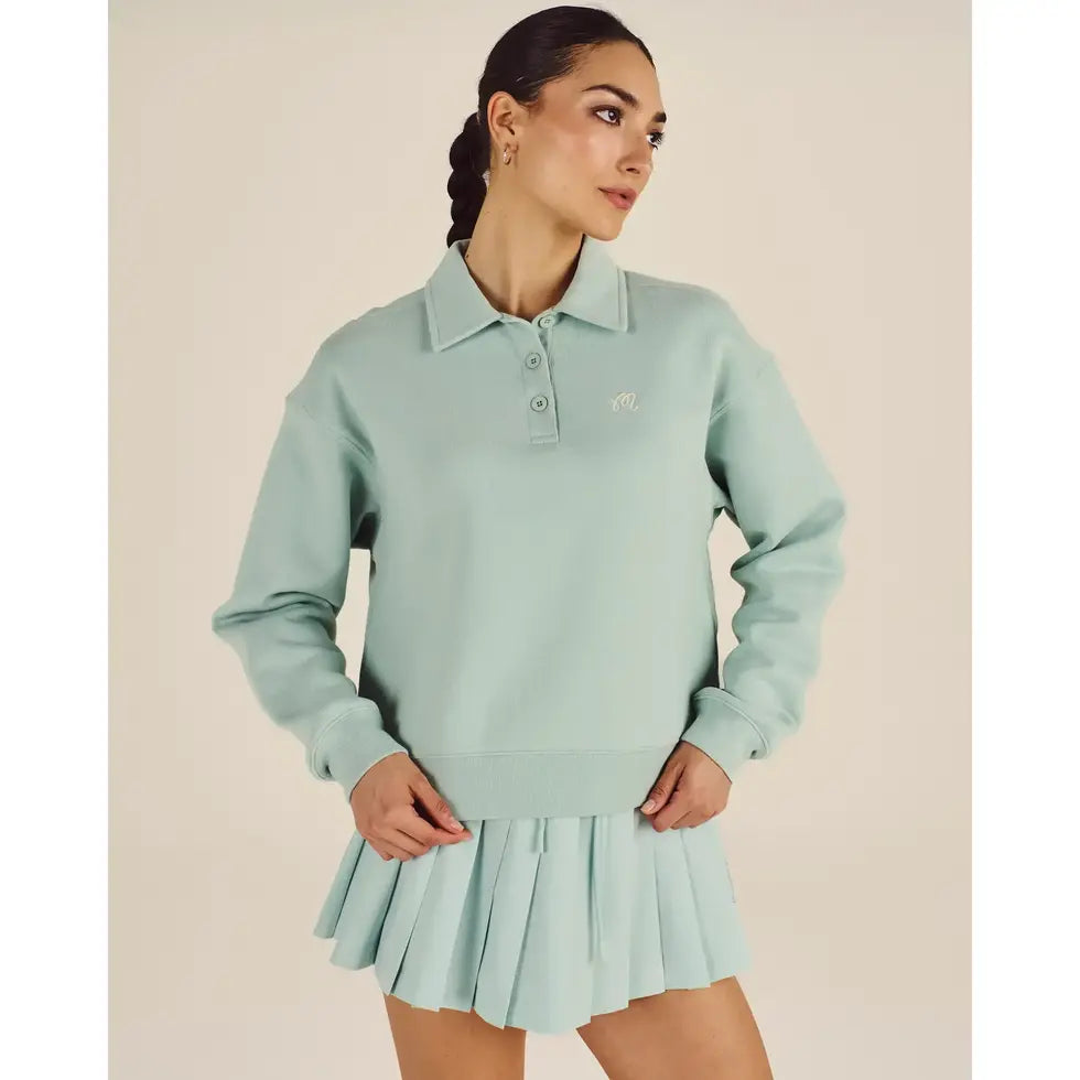 Malbon TERESA SWEATSHIRT - SURF SPRAY