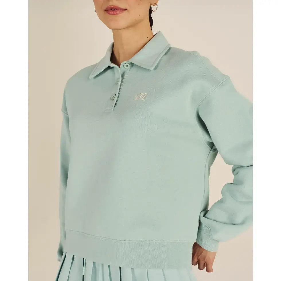 Malbon TERESA SWEATSHIRT - SURF SPRAY