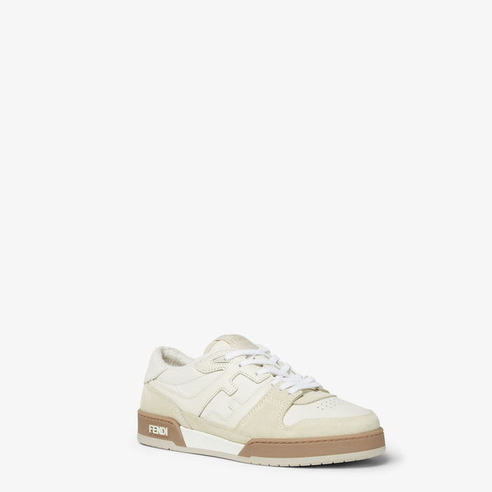 Fendi Match Sneakers
White suede low tops