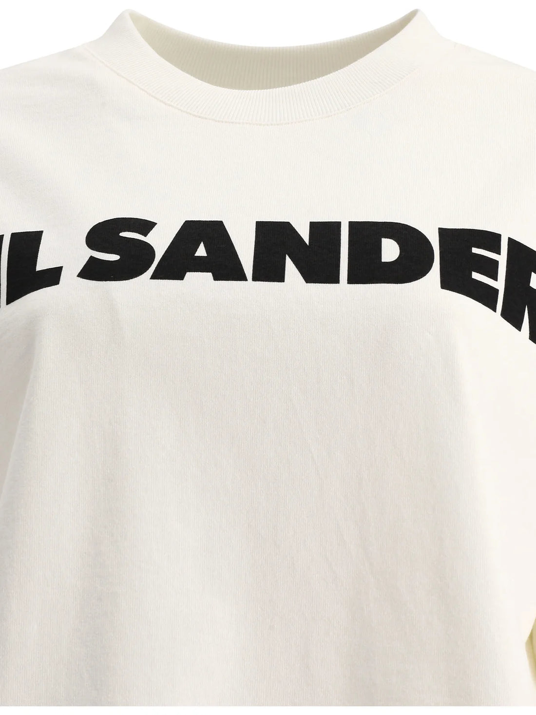 Jil Sander Logo Printed Crewneck T-Shirt