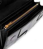 BOTTEGA VENETA  Leather Intreccio Flap Wallet