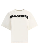 Jil Sander Logo Printed Crewneck T-Shirt