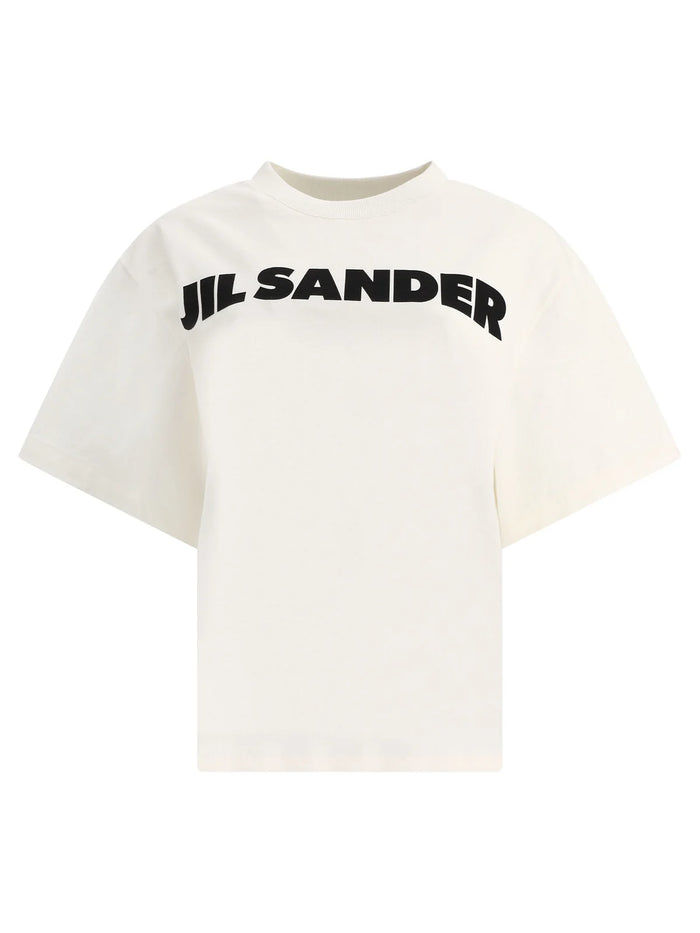 Jil Sander Logo Printed Crewneck T-Shirt
