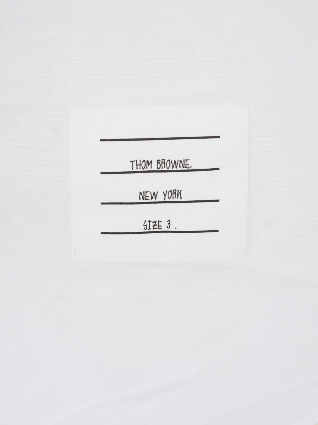 Thom Browne RWB Detailed Long-Sleeved Shirt